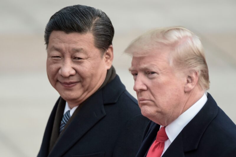 El presidente de China, Xi Jinping (izquierda), y el presidente de Estados Unidos, Donald Trump. Foto: FRED DUFOUR/AFP a través de Getty Images. El presidente de China, Xi Jinping (izquierda), y el presidente de Estados Unidos, Donald Trump. Foto: FRED DUFOUR/AFP a través de Getty Images.