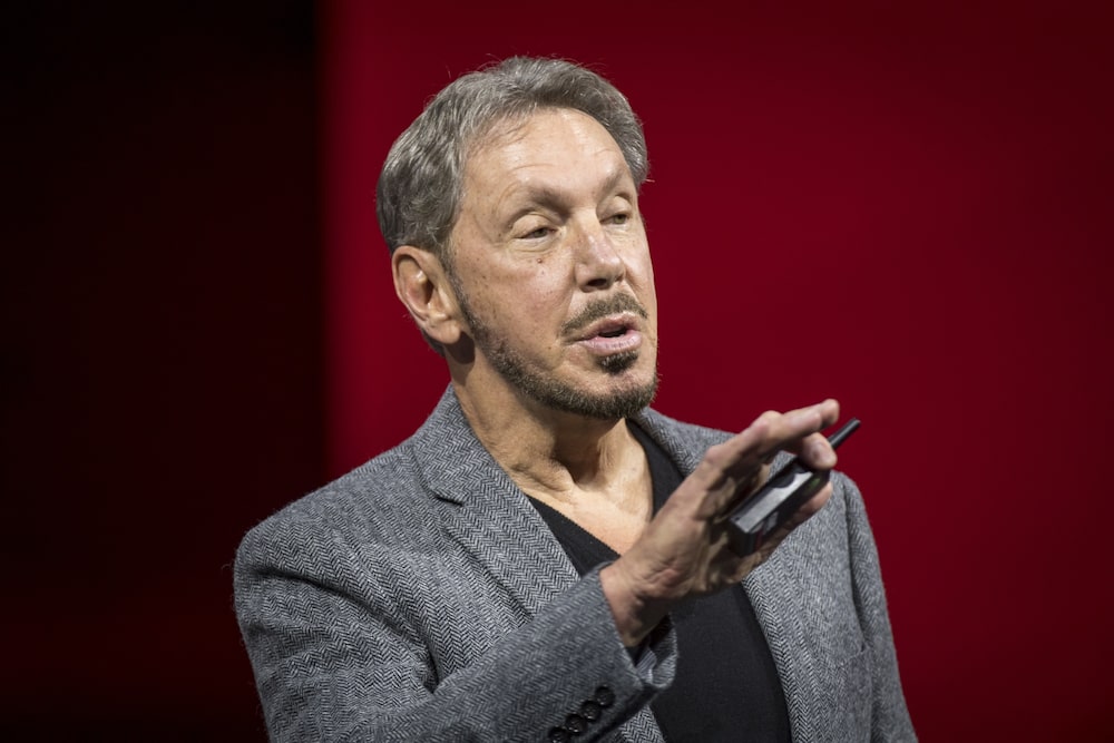Larry Ellison ofereceu uma garantia pessoal de US$ 40,4 bilhões pela proposta da Paramont pela Warner Bros. Discovery (Foto: David Paul Morris/Bloomberg) Larry Ellison ofereceu uma garantia pessoal de US$ 40,4 bilhões pela proposta da Paramont pela Warner Bros. Discovery (Foto: David Paul Morris/Bloomberg)