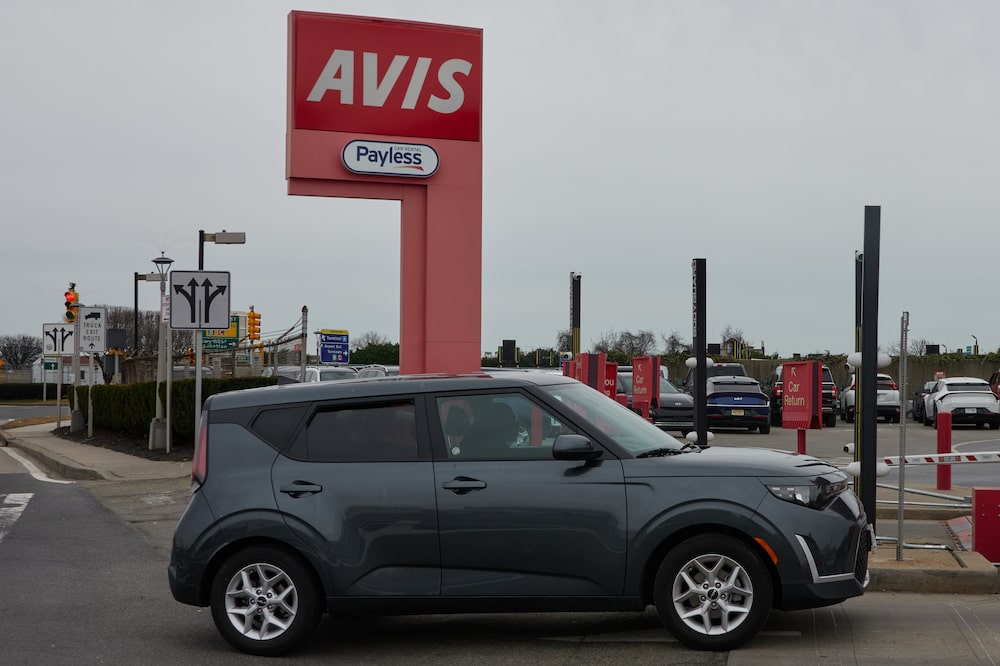 An Avis rental location near LaGuardia Airport (LGA) in the Queens borough of New York, US, on Sunday, Feb. 11, 2024. Avis Budget Group Inc. is scheduled to released earnings figures on February 12. Photographer: Bing Guan/Bloomberg An Avis rental location near LaGuardia Airport (LGA) in the Queens borough of New York, US, on Sunday, Feb. 11, 2024. Avis Budget Group Inc. is scheduled to released earnings figures on February 12. Photographer: Bing Guan/Bloomberg
