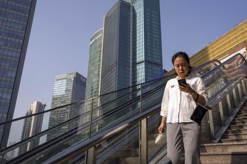 Edificios en el distrito financiero Lujiazui de Pudong en Shanghai, China, el miércoles 21 de junio de 2023. Edificios en el distrito financiero Lujiazui de Pudong en Shanghai, China, el miércoles 21 de junio de 2023.