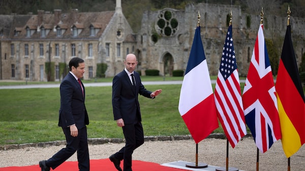 Marco Rubio y diplomáticos del G-7 discuten sobre las guerras en Irán y Ucrania Marco Rubio y diplomáticos del G-7 discuten sobre las guerras en Irán y Ucrania