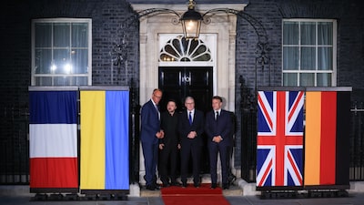 Líderes europeos presionarán a Trump en el G-7 para relanzar las conversaciones sobre Ucrania Líderes europeos presionarán a Trump en el G-7 para relanzar las conversaciones sobre Ucrania