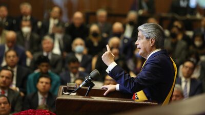 La Asamblea de Ecuador retomará el juicio político al expresidente Guillermo Lasso La Asamblea de Ecuador retomará el juicio político al expresidente Guillermo Lasso