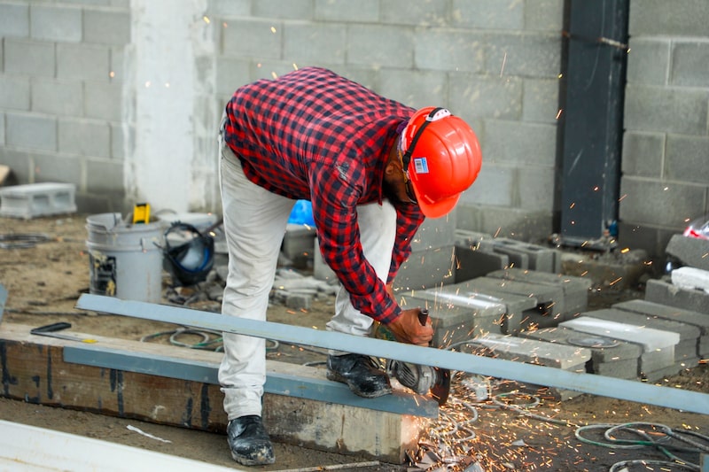Trabajador de la construcción en El Salvador Trabajador de la construcción en El Salvador