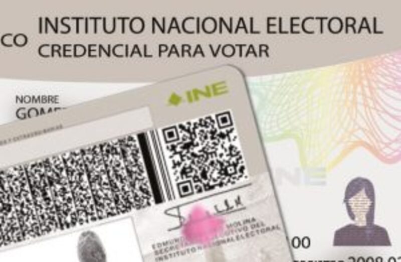 Credencial para votar del INE Credencial para votar del INE