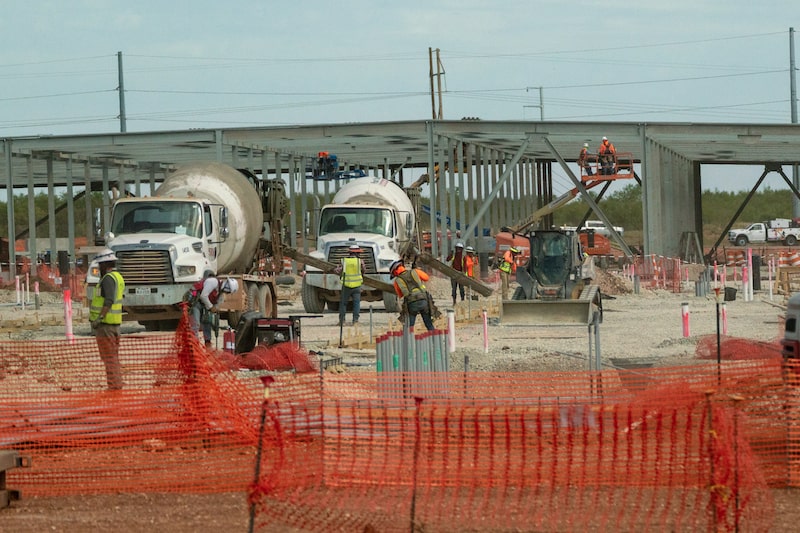 Construção nos EUA Construção nos EUA