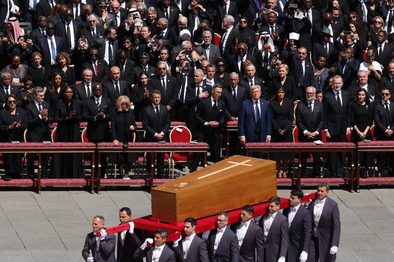 Chefes de Estado no funeral do Papa Francisco Chefes de Estado no funeral do Papa Francisco