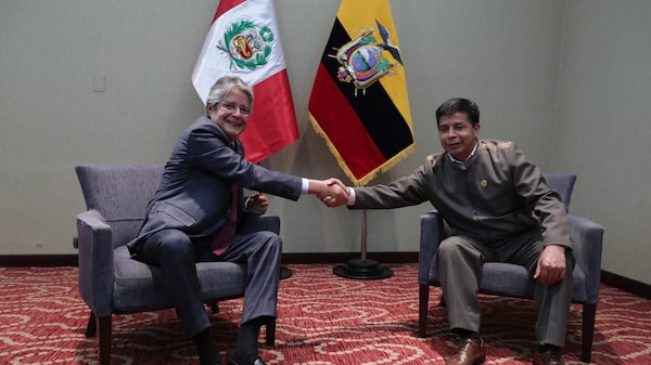 Presidentes Lasso y Castillo se reunirán este viernes en Ecuador Presidentes Lasso y Castillo se reunirán este viernes en Ecuador