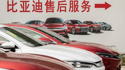 Ventas de BYD caen en medio de la intensa competencia de autos eléctricos en China Ventas de BYD caen en medio de la intensa competencia de autos eléctricos en China