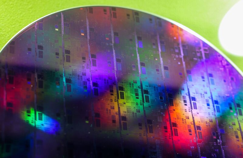 Una oblea de silicio. Fotógrafo: I-Hwa Cheng/Bloomberg Una oblea de silicio. Fotógrafo: I-Hwa Cheng/Bloomberg