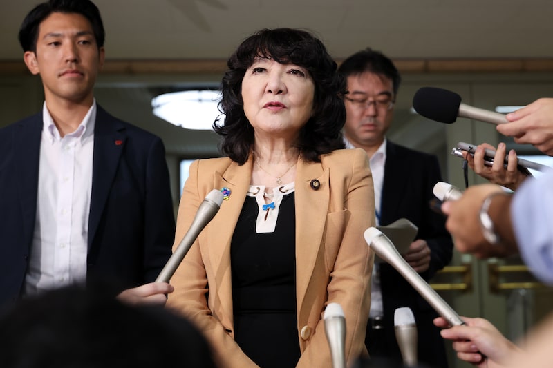 Japan's Finance Minister Satsuki Katayama Japan's Finance Minister Satsuki Katayama