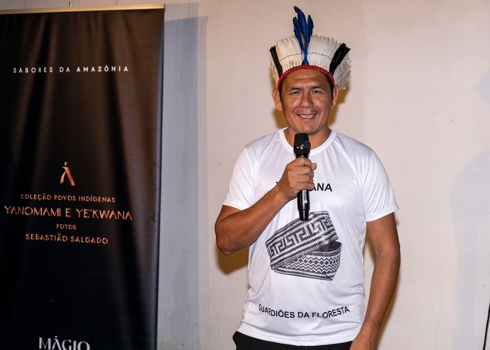 Julio Ye’kwana, presidente da Associação Wanasseduume Ye’kwana Julio Ye’kwana, presidente da Associação Wanasseduume Ye’kwana