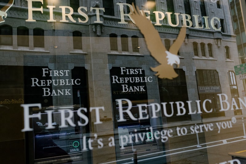 La sede del First Republic Bank en San Francisco, California, EE.UU., el sábado 29 de abril de 2023. La sede del First Republic Bank en San Francisco, California, EE.UU., el sábado 29 de abril de 2023.