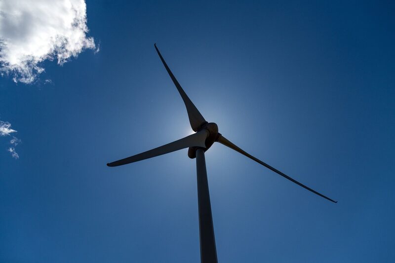 A wind turbine at the Bear Mountain Wind Park near Dawson Creek, British Columbia, Canada, on Thursday, May 23, 2024. The wind power facility in the north eastern corner of British Columbia, with 34 wind turbines run by Bear Mountain Wind LP, has been in operation since 2009 and has a 25 year power for purchase agreement with BC Hydro. Photographer: James MacDonald/Bloomberg A wind turbine at the Bear Mountain Wind Park near Dawson Creek, British Columbia, Canada, on Thursday, May 23, 2024. The wind power facility in the north eastern corner of British Columbia, with 34 wind turbines run by Bear Mountain Wind LP, has been in operation since 2009 and has a 25 year power for purchase agreement with BC Hydro. Photographer: James MacDonald/Bloomberg