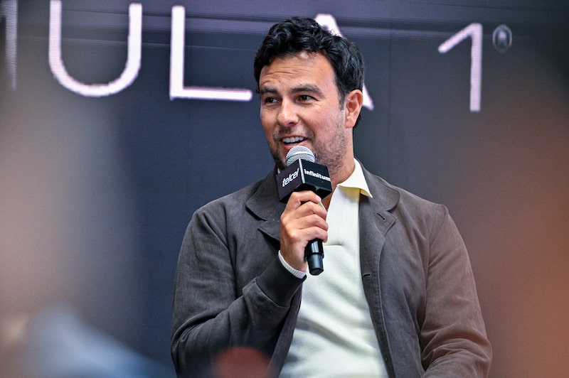 Presentación de Sergio "Checo" Pérez como piloto de la escudería Cadillac de F1 Presentación de Sergio "Checo" Pérez como piloto de la escudería Cadillac de F1