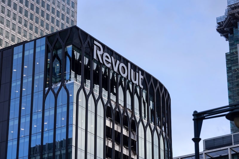 La sede central de Revolut Ltd. en Canary Wharf, Londres, Reino Unido, el martes 2 de diciembre de 2025. La sede central de Revolut Ltd. en Canary Wharf, Londres, Reino Unido, el martes 2 de diciembre de 2025.