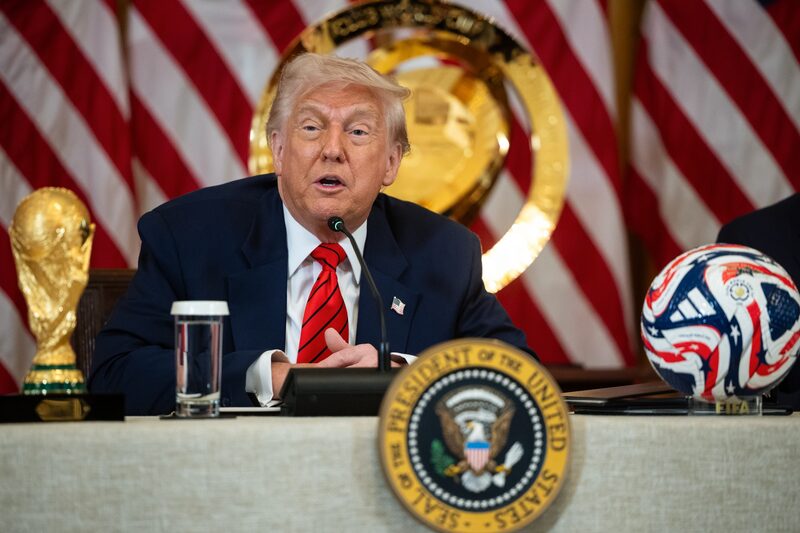 Presidente americano criticou a atuação de democratas em cidades e estados que devem receber grandes eventos esportivos Presidente americano criticou a atuação de democratas em cidades e estados que devem receber grandes eventos esportivos