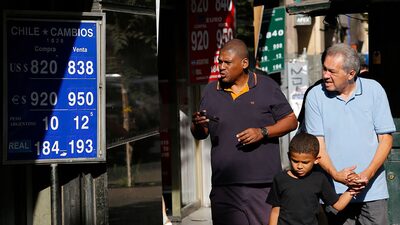 Estos son los escenarios para el peso chileno después del plebiscito Estos son los escenarios para el peso chileno después del plebiscito