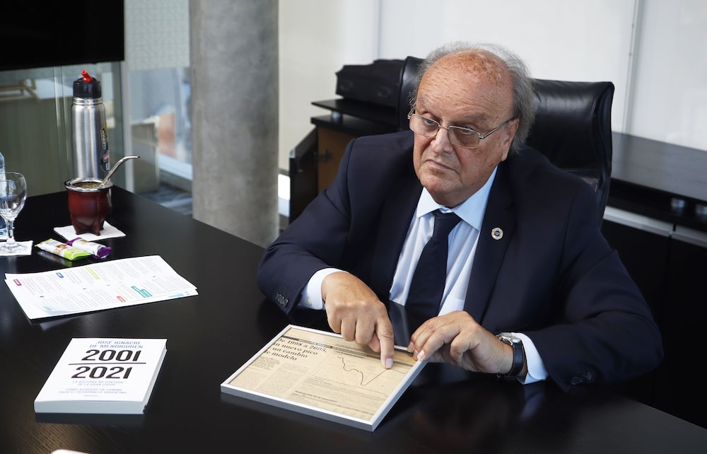De Mendiguren escribió sobre la salida a la gran crisis del 2001 De Mendiguren escribió sobre la salida a la gran crisis del 2001