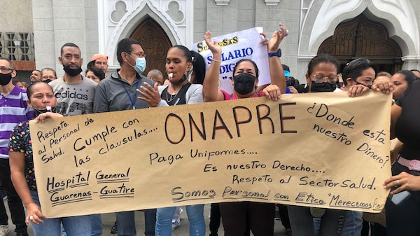 Salario de empleados públicos venezolanos retrocedió 40%: Sindicatos Salario de empleados públicos venezolanos retrocedió 40%: Sindicatos