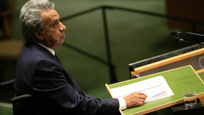 Expresidente de Ecuador Lenín Moreno es condenado a cinco años de cárcel por caso de sobornos Expresidente de Ecuador Lenín Moreno es condenado a cinco años de cárcel por caso de sobornos