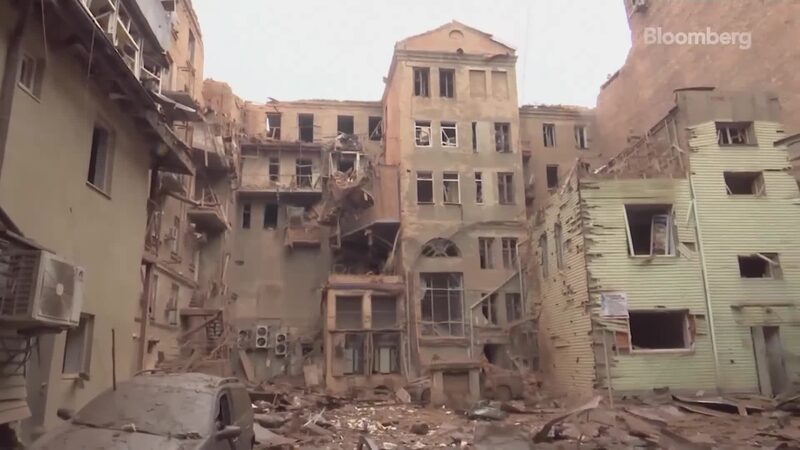 Imágenes muestran las destrucción de la segunda ciudad más grande de Ucrania durante la guerra Imágenes muestran las destrucción de la segunda ciudad más grande de Ucrania durante la guerra