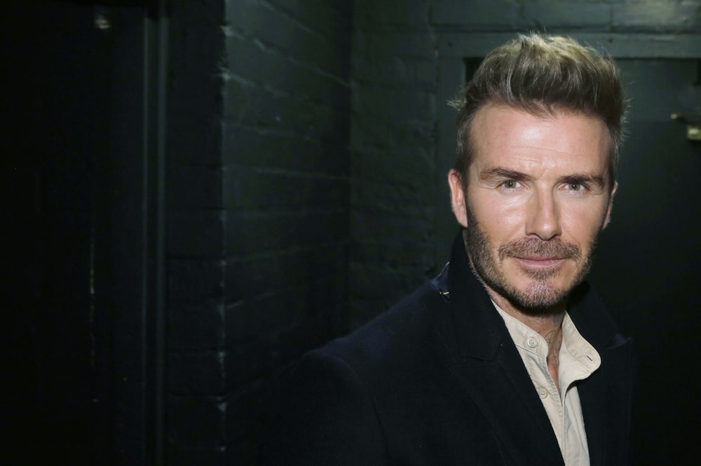 David Beckham. David Beckham.