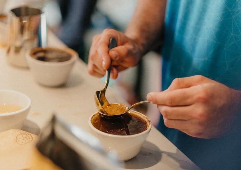 Cata de café. Cata de café.