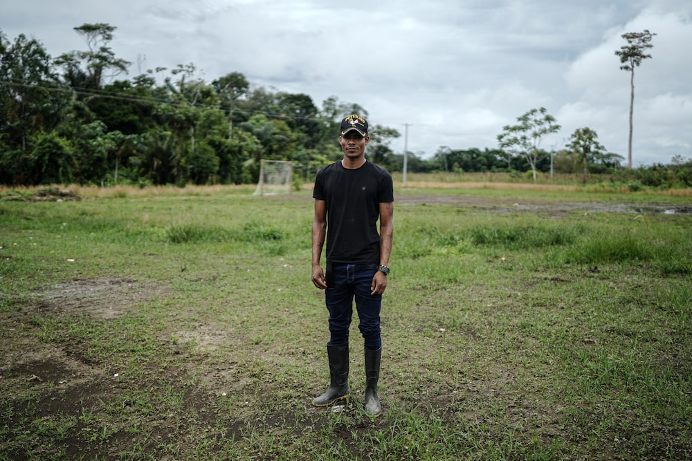 Darwin Cuajiboy: ex-militantes expressam preocupação de que o novo governo possa reverter os avanços feitos durante o processo de paz. (Foto: Ivan Valencia/Bloomberg) Darwin Cuajiboy: ex-militantes expressam preocupação de que o novo governo possa reverter os avanços feitos durante o processo de paz. (Foto: Ivan Valencia/Bloomberg)