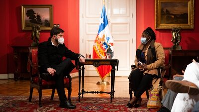 Francia Márquez dice que Boric ofrece a Chile como sede para “diálogos de paz entre el Estado colombiano y el ELN” Francia Márquez dice que Boric ofrece a Chile como sede para “diálogos de paz entre el Estado colombiano y el ELN”