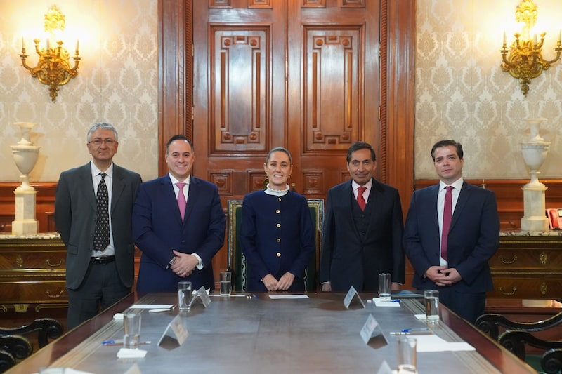 Sheinbaum se reúne con directivos de S&P Global Ratings, 3 de diciembre de 2024 Sheinbaum se reúne con directivos de S&P Global Ratings, 3 de diciembre de 2024