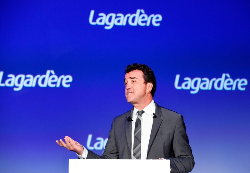 Arnaud Lagardère, herdeiro e então CEO do grupo Lagardère, um dos maiores grupos de mídia e varejo da França (Foto: Bloomberg) Arnaud Lagardère, herdeiro e então CEO do grupo Lagardère, um dos maiores grupos de mídia e varejo da França (Foto: Bloomberg)