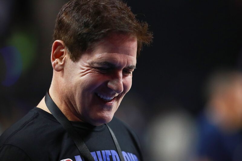 El dueño de los Dallas Mavericks, Mark Cuban. El dueño de los Dallas Mavericks, Mark Cuban.
