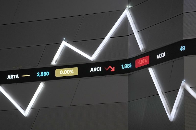 Una pantalla de cotizaciones bursátiles muestra información del mercado en el interior de la Bolsa de Indonesia (IDX) en Yakarta, Indonesia, el martes 20 de enero de 2026. Una pantalla de cotizaciones bursátiles muestra información del mercado en el interior de la Bolsa de Indonesia (IDX) en Yakarta, Indonesia, el martes 20 de enero de 2026.