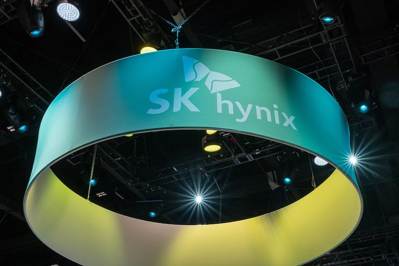 Cartel de SK hynix. Cartel de SK hynix.