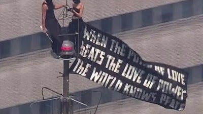 ¿Quiénes son Ángela Nikolau e Iván Beerkus, la pareja que subió a la cima del Empire State? ¿Quiénes son Ángela Nikolau e Iván Beerkus, la pareja que subió a la cima del Empire State?