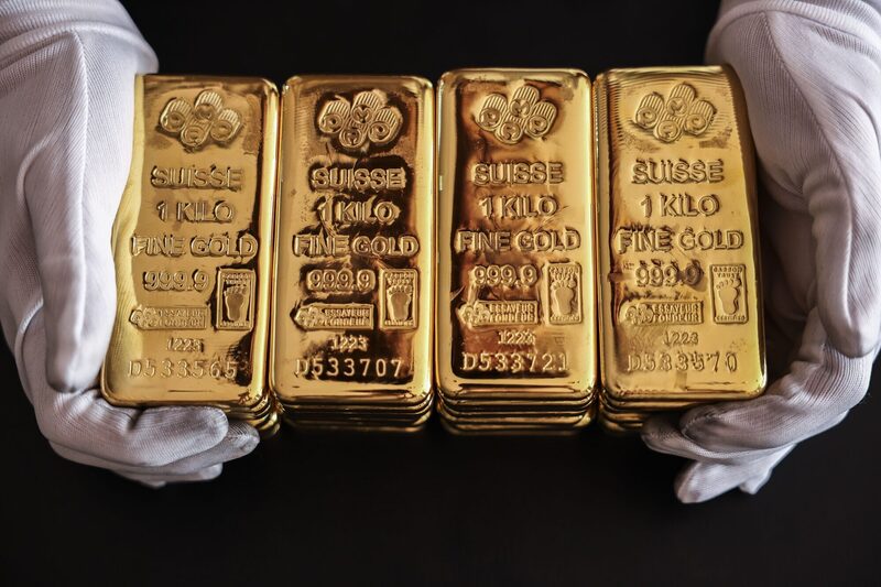 Lingotes de oro a la venta en YLG Bullion International Co., LTD. en Bangkok, Tailandia, el 22 de diciembre de 2023. Lingotes de oro a la venta en YLG Bullion International Co., LTD. en Bangkok, Tailandia, el 22 de diciembre de 2023.