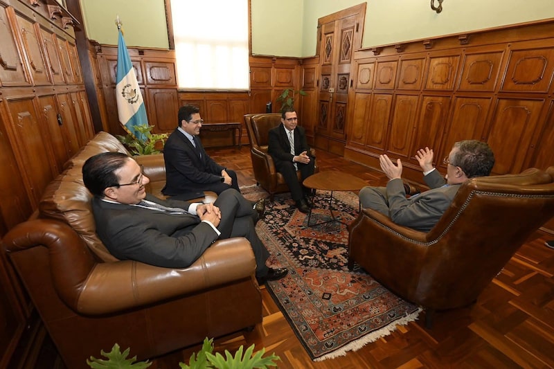 Como parte del proceso, el presidente Bernardo Arévalo entrevistó a Gabriel García Luna el 28 de abril. Como parte del proceso, el presidente Bernardo Arévalo entrevistó a Gabriel García Luna el 28 de abril.
