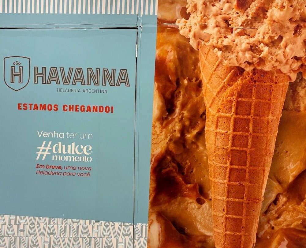 Ponto da heladeria da Havanna no Jardim Sul Ponto da heladeria da Havanna no Jardim Sul