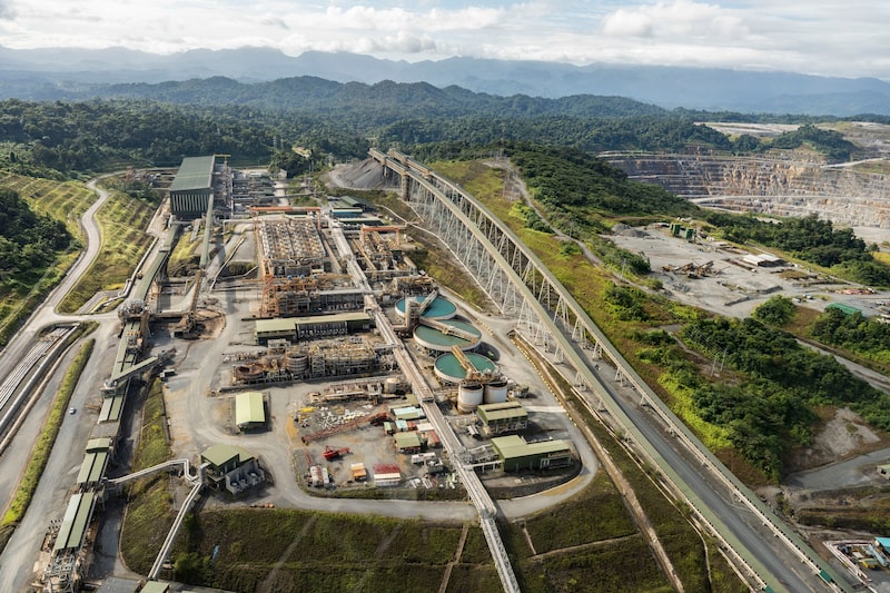 La primera mina Cobre de Quantum Minerals en Donoso, provincia de Colón, Panamá, en 2025. Fotógrafo: Walter Hurtado/Bloomberg. La primera mina Cobre de Quantum Minerals en Donoso, provincia de Colón, Panamá, en 2025. Fotógrafo: Walter Hurtado/Bloomberg.