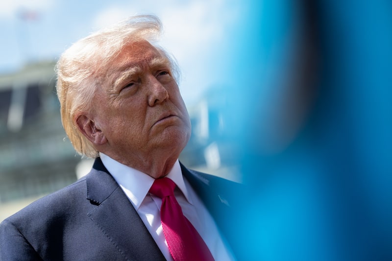 El presidente de EE.UU., Donald Trump. El presidente de EE.UU., Donald Trump.