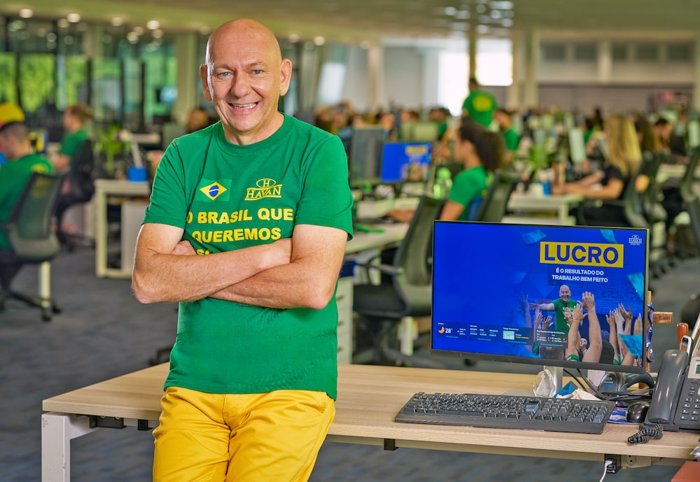 Luciano Hang, fundador e único acionista da Havan: rede de lojas de departamento abandonou o plano de abrir capital no fim de 2021 Luciano Hang, fundador e único acionista da Havan: rede de lojas de departamento abandonou o plano de abrir capital no fim de 2021