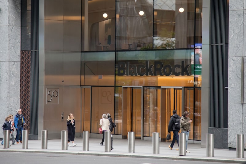 La oficina de BlackRock Inc en Nueva York. Foto: Michael Nagle/Bloomberg La oficina de BlackRock Inc en Nueva York. Foto: Michael Nagle/Bloomberg