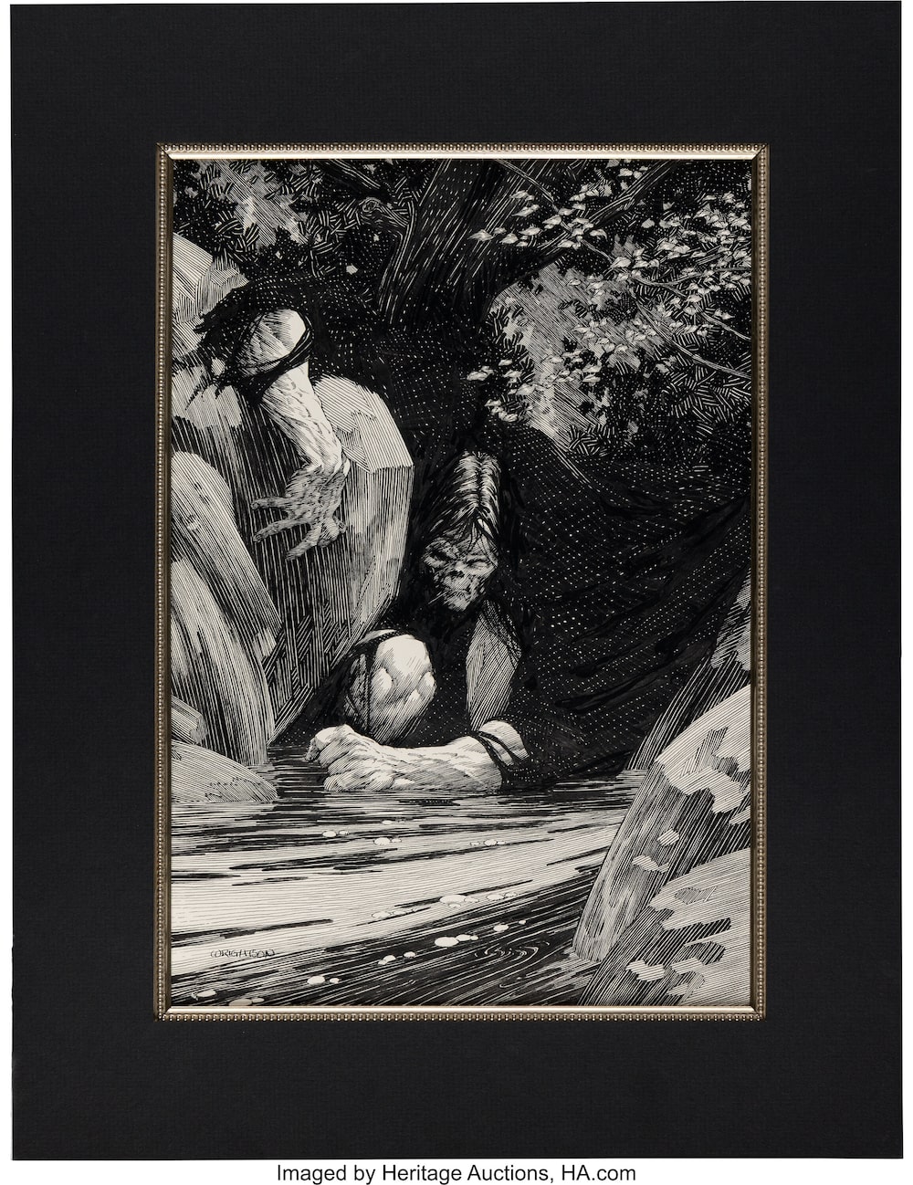 Ilustración de Frankenstein de Guillermo del Toro Ilustración de Frankenstein de Guillermo del Toro