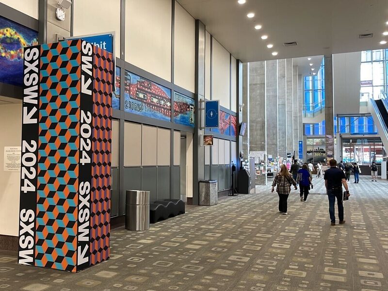 Centro de exposições que abriga o SXSW (South by Southwest) em Austin, um dos maiores eventos de inovação do mundo (Foto: Bloomberg Línea) Centro de exposições que abriga o SXSW (South by Southwest) em Austin, um dos maiores eventos de inovação do mundo (Foto: Bloomberg Línea)