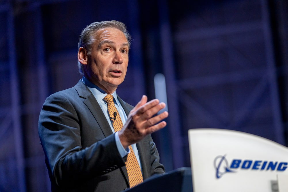 CEO de Boeing Co. CEO de Boeing Co.