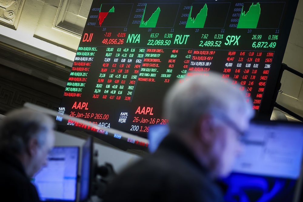 First Day Of Trading For 2026 At The NYSE And NASDAQ First Day Of Trading For 2026 At The NYSE And NASDAQ
