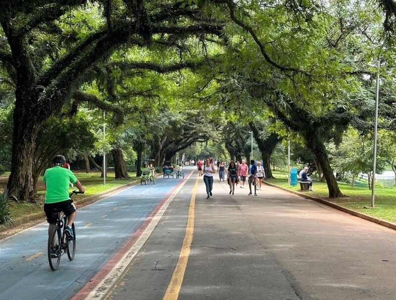 Parque do Ibirapuera, um dos locais preferidos de corredores na cidade de São Paulo (Foto: Reprodução/Instagram Ibirapuera Oficial) Parque do Ibirapuera, um dos locais preferidos de corredores na cidade de São Paulo (Foto: Reprodução/Instagram Ibirapuera Oficial)