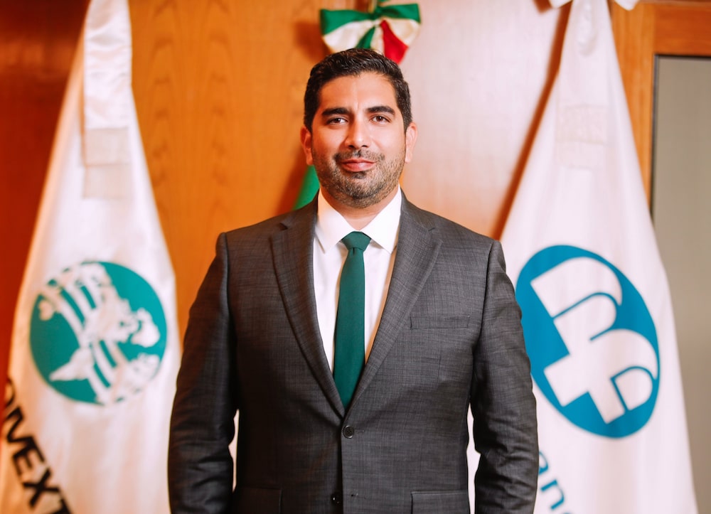 Roberto Lazzeri Montaño, director general de Nafin-Bancomext Roberto Lazzeri Montaño, director general de Nafin-Bancomext