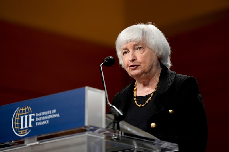 La exsecretaria del Tesoro de EE.UU., Janet Yellen, en Washington en octubre de 2024. Foto: Kent Nishimura/Bloomberg La exsecretaria del Tesoro de EE.UU., Janet Yellen, en Washington en octubre de 2024. Foto: Kent Nishimura/Bloomberg
